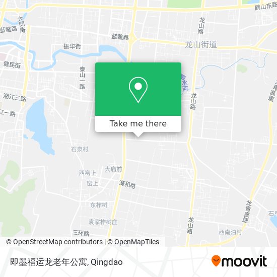 即墨福运龙老年公寓 map