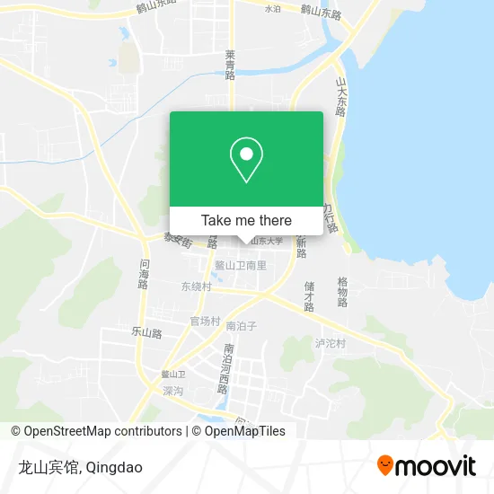 龙山宾馆 map