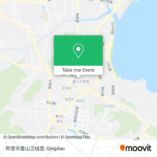 即墨市鳌山卫镇委 map