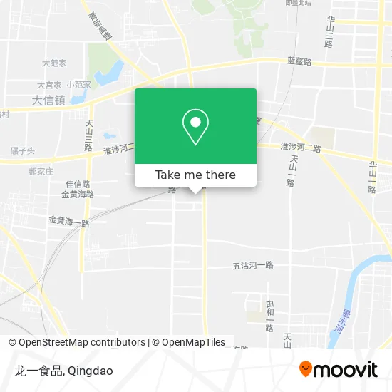 龙一食品 map