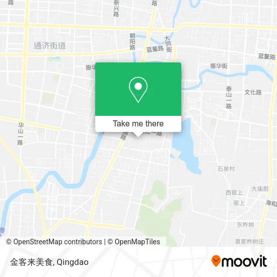 金客来美食 map