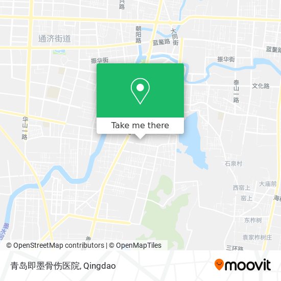 青岛即墨骨伤医院 map