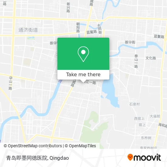 青岛即墨同德医院 map