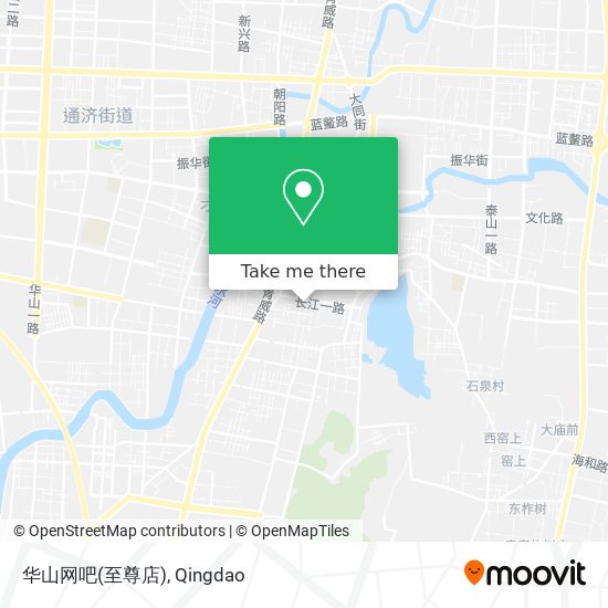 华山网吧(至尊店) map