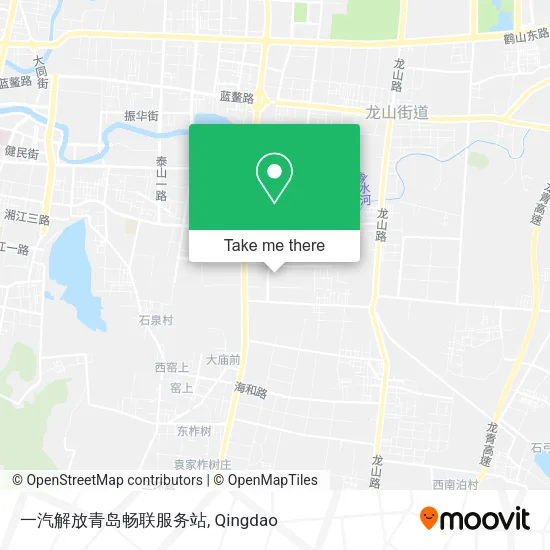 一汽解放青岛畅联服务站 map