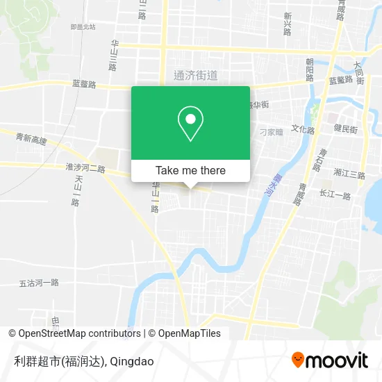 利群超市(福润达) map