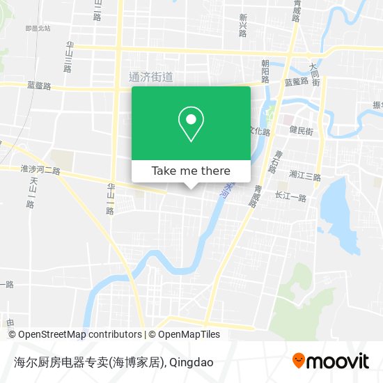 海尔厨房电器专卖(海博家居) map