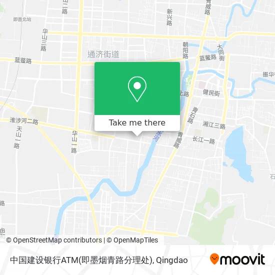 中国建设银行ATM(即墨烟青路分理处) map