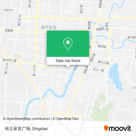 裕王家具广场 map