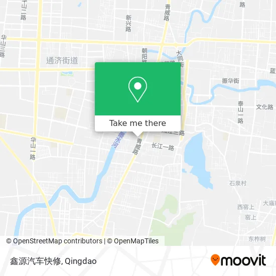 鑫源汽车快修 map