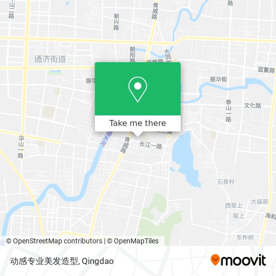 动感专业美发造型 map