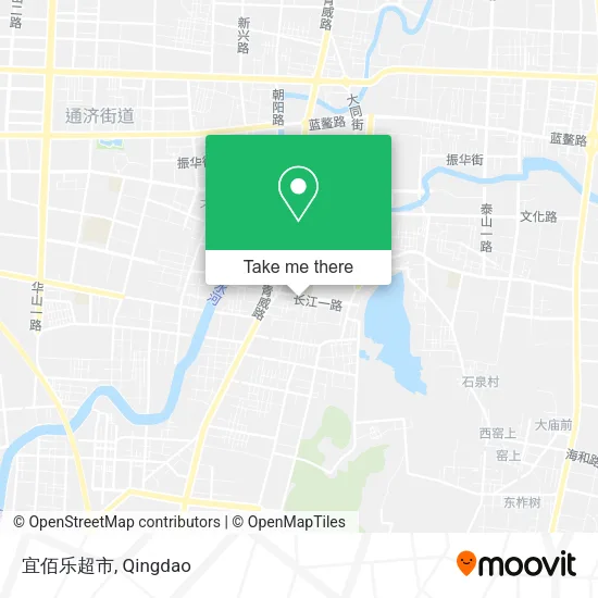 宜佰乐超市 map