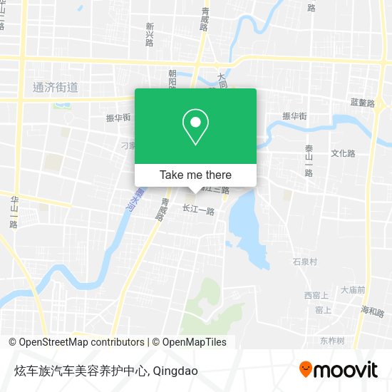 炫车族汽车美容养护中心 map