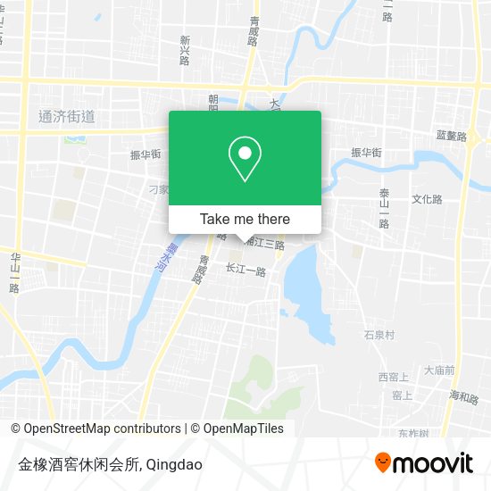 金橡酒窖休闲会所 map