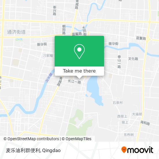 麦乐迪利群便利 map