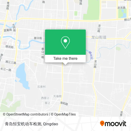 青岛恒安机动车检测 map