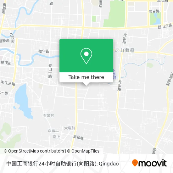 中国工商银行24小时自助银行(向阳路) map