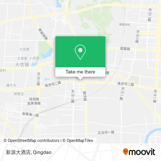 新源大酒店 map