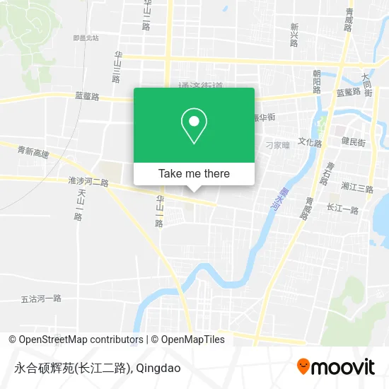 永合硕辉苑(长江二路) map