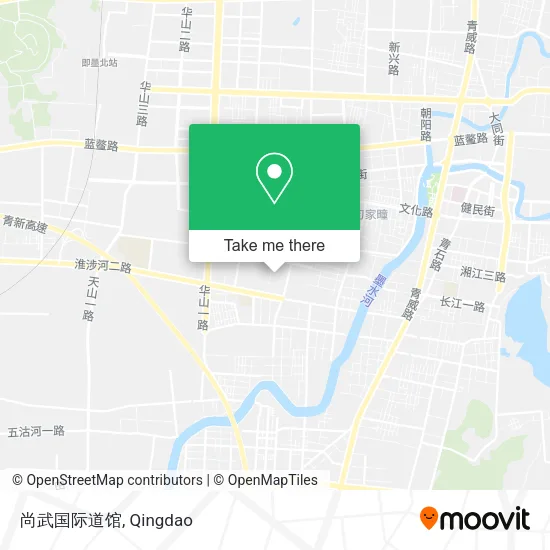 尚武国际道馆 map