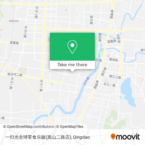 一扫光全球零食乐贩(嵩山二路店) map