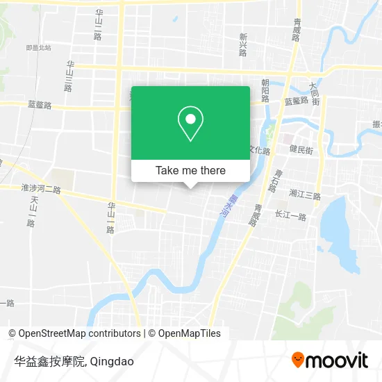 华益鑫按摩院 map