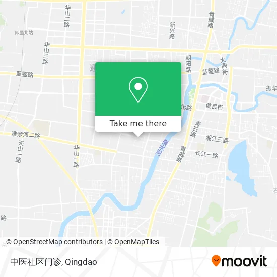 中医社区门诊 map