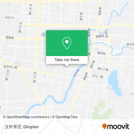 文轩茶庄 map