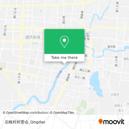 后疃村村委会 map