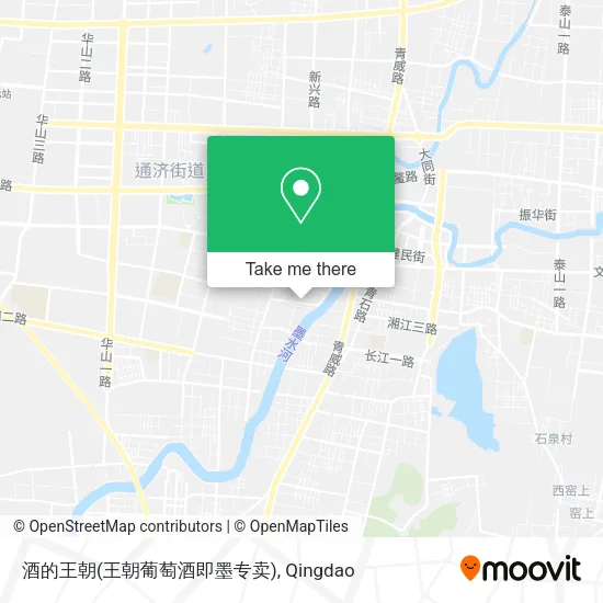酒的王朝(王朝葡萄酒即墨专卖) map