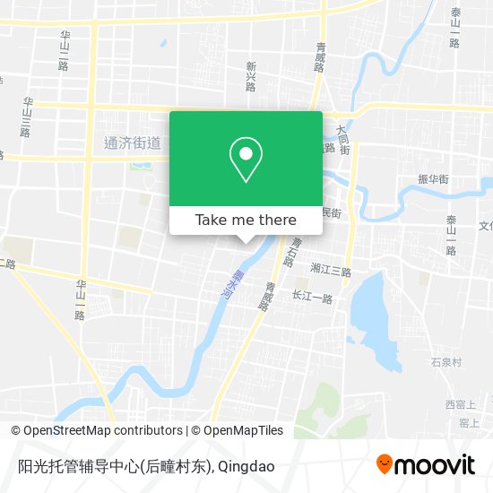 阳光托管辅导中心(后疃村东) map