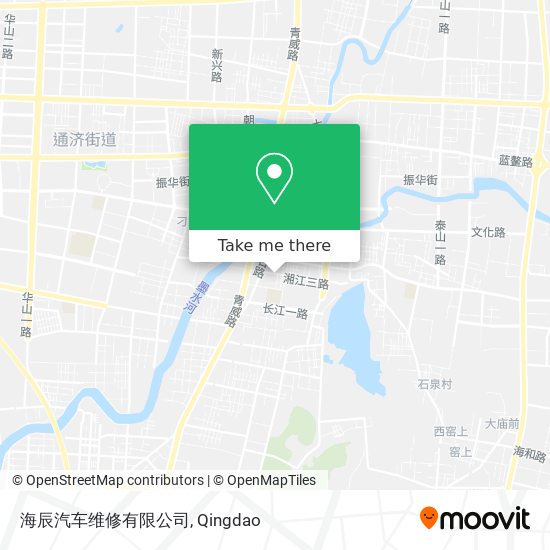 海辰汽车维修有限公司 map