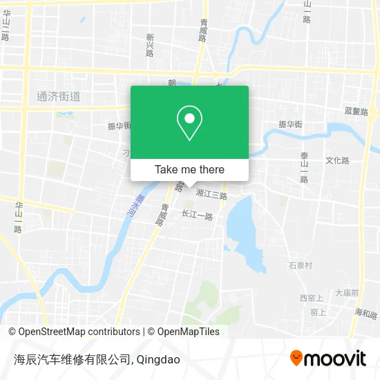 海辰汽车维修有限公司 map