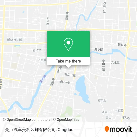 亮点汽车美容装饰有限公司 map
