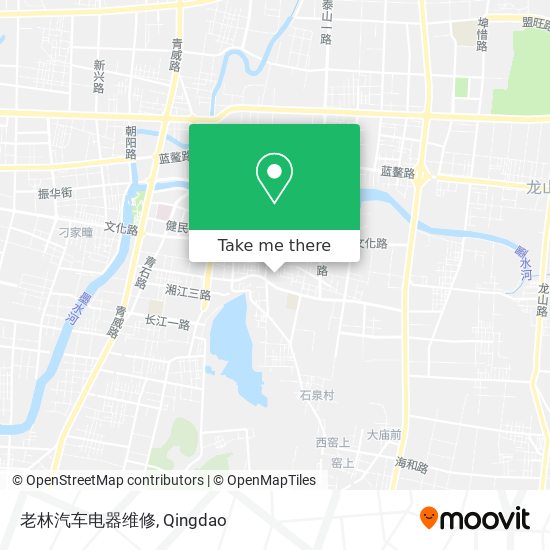 老林汽车电器维修 map