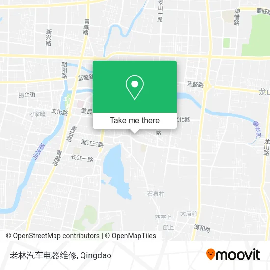 老林汽车电器维修 map