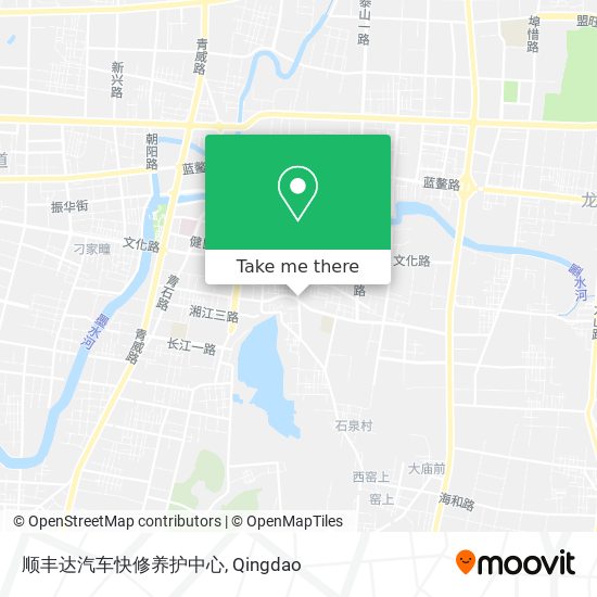 顺丰达汽车快修养护中心 map