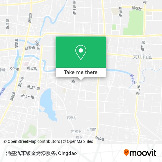 涌盛汽车钣金烤漆服务 map