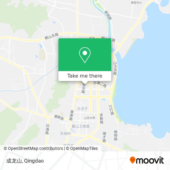 成龙山 map