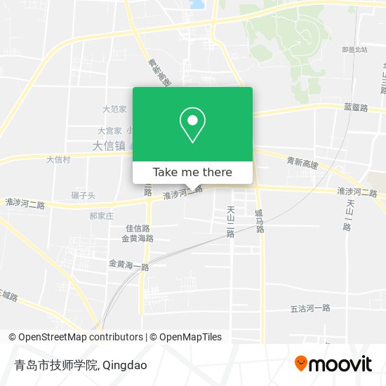 青岛市技师学院 map