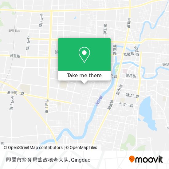 即墨市盐务局盐政稽查大队 map