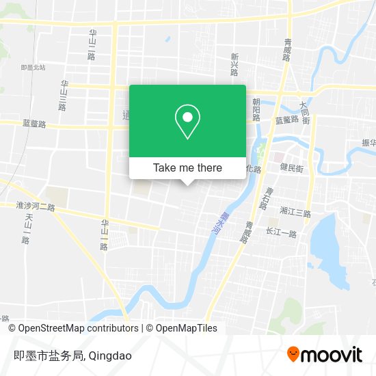 即墨市盐务局 map