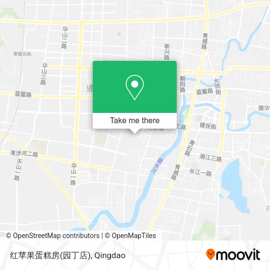 红苹果蛋糕房(园丁店) map
