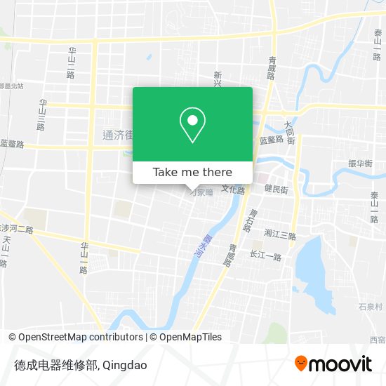 德成电器维修部 map