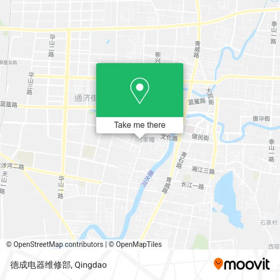 德成电器维修部 map