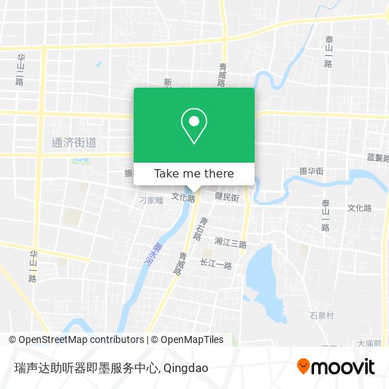 瑞声达助听器即墨服务中心 map
