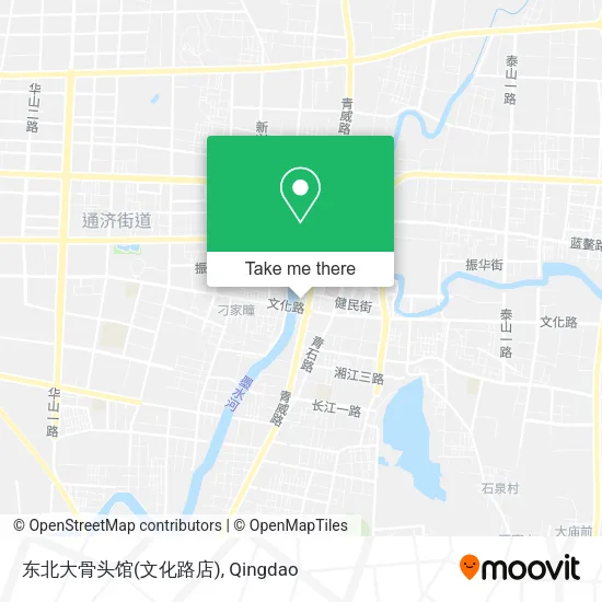 东北大骨头馆(文化路店) map