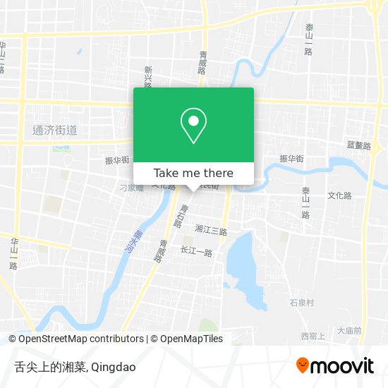 舌尖上的湘菜 map