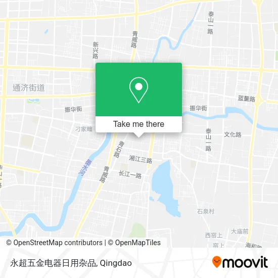 永超五金电器日用杂品 map