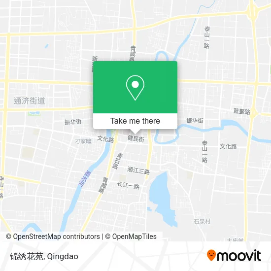 锦绣花苑 map